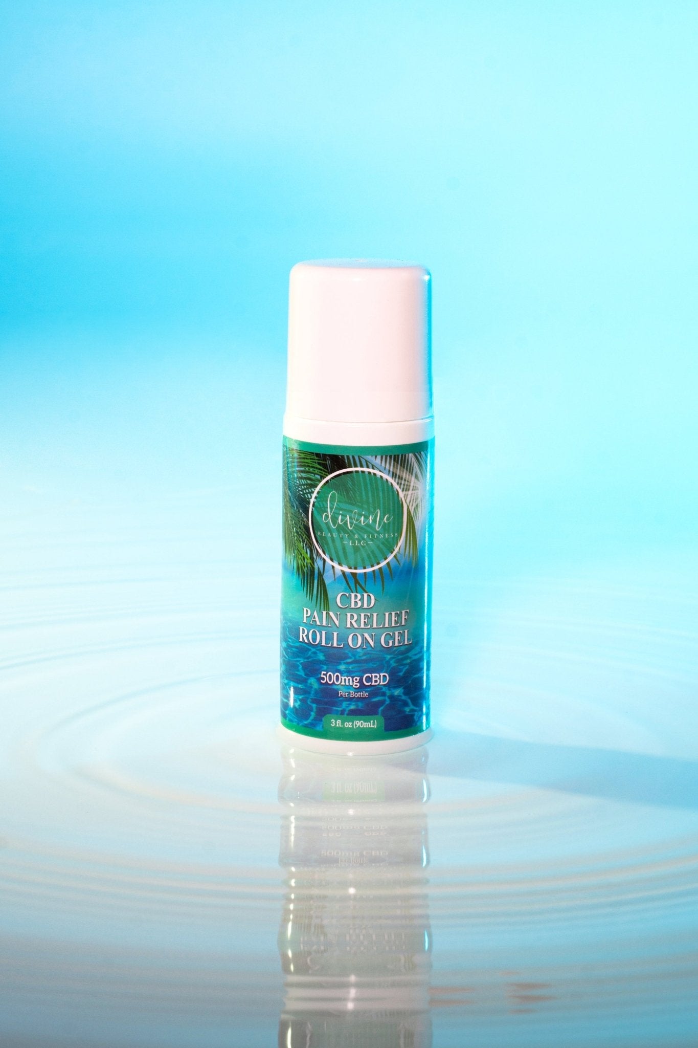 CBD Pain Reliever Roll - On Gel - Divine Beauty & Fitness