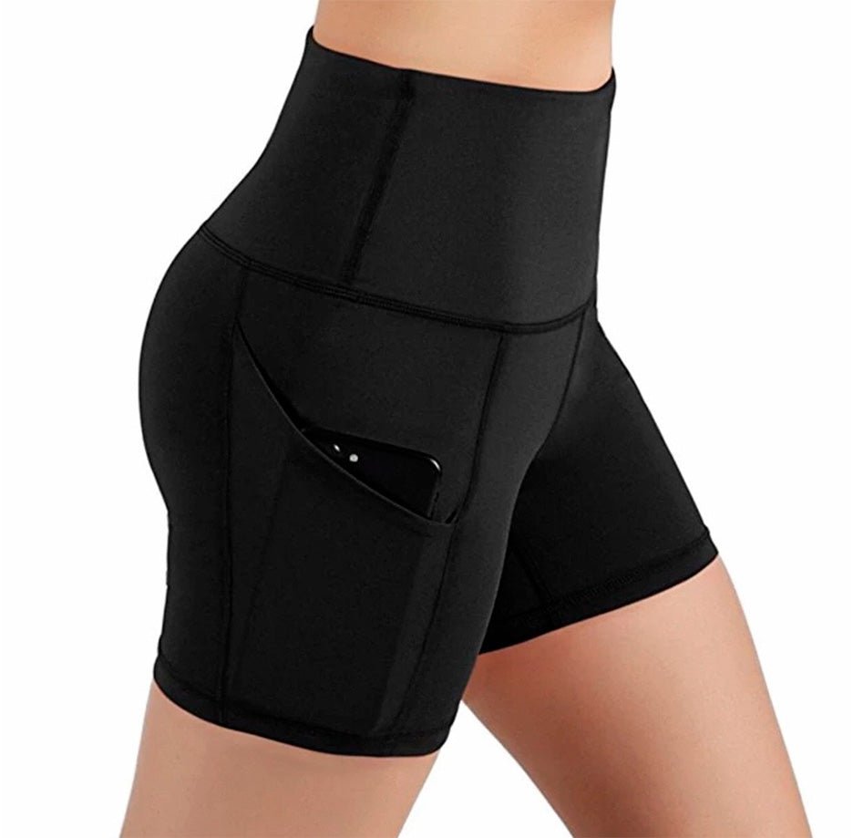 Full Tummy Control Shorts - Black Diamond - Divine Beauty & Fitness