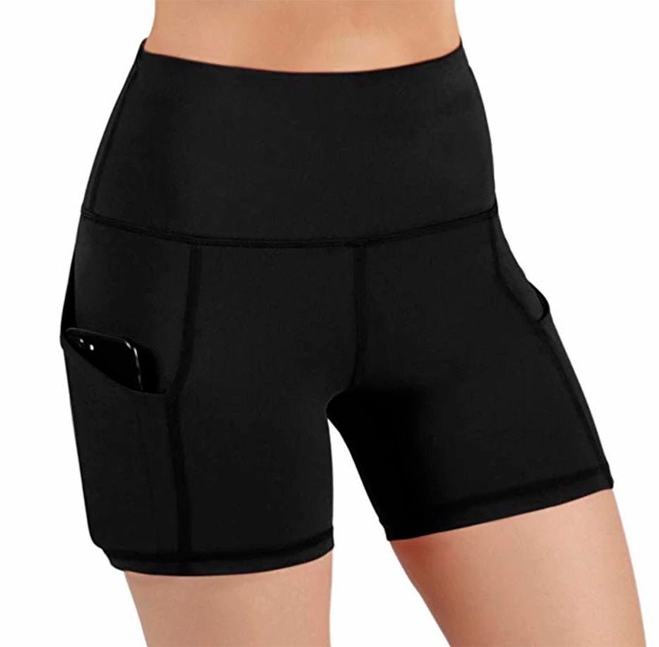 Full Tummy Control Shorts - Black Diamond - Divine Beauty & Fitness