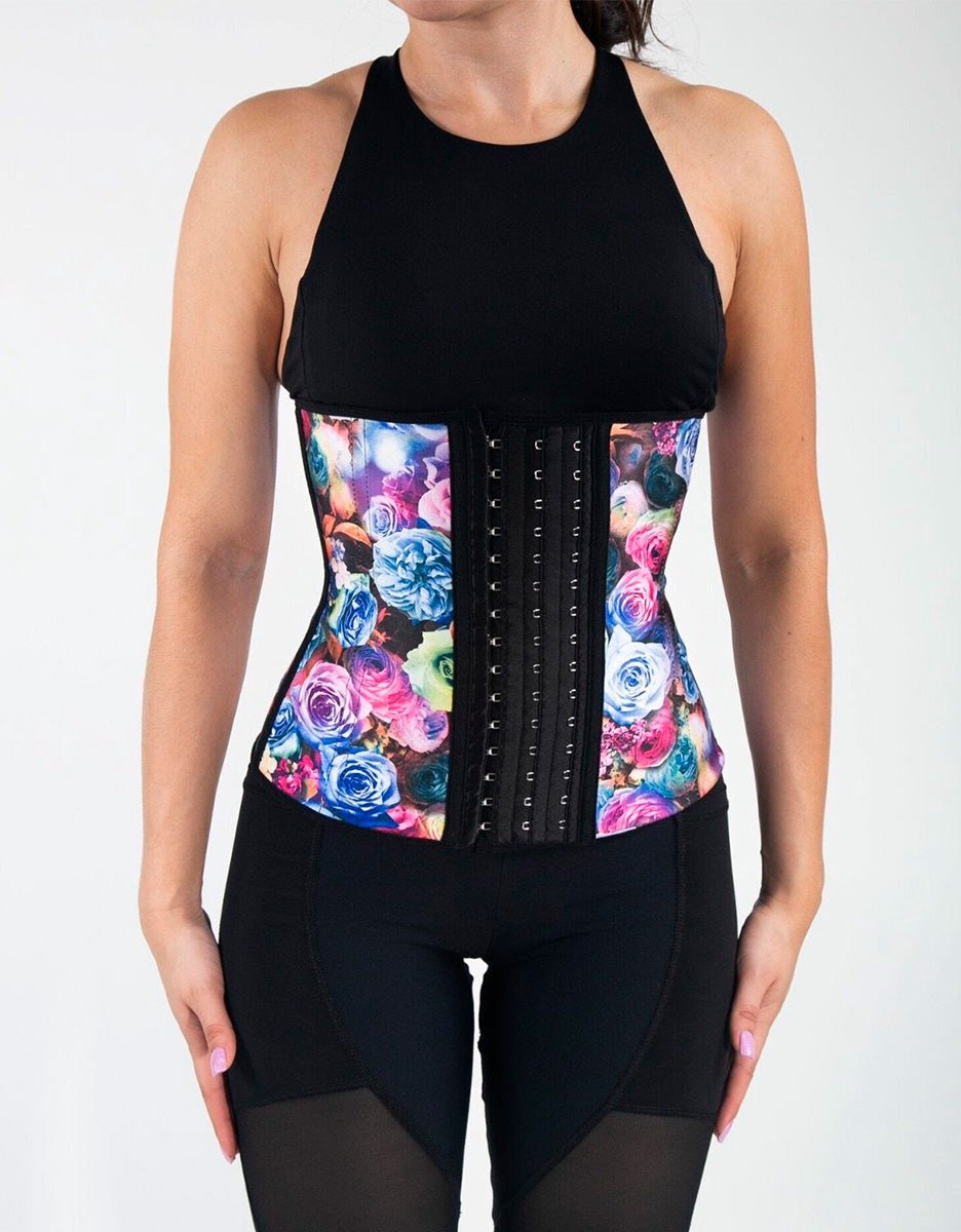 Luxe All - Day Waist Trainer Floral - Divine Beauty & Fitness