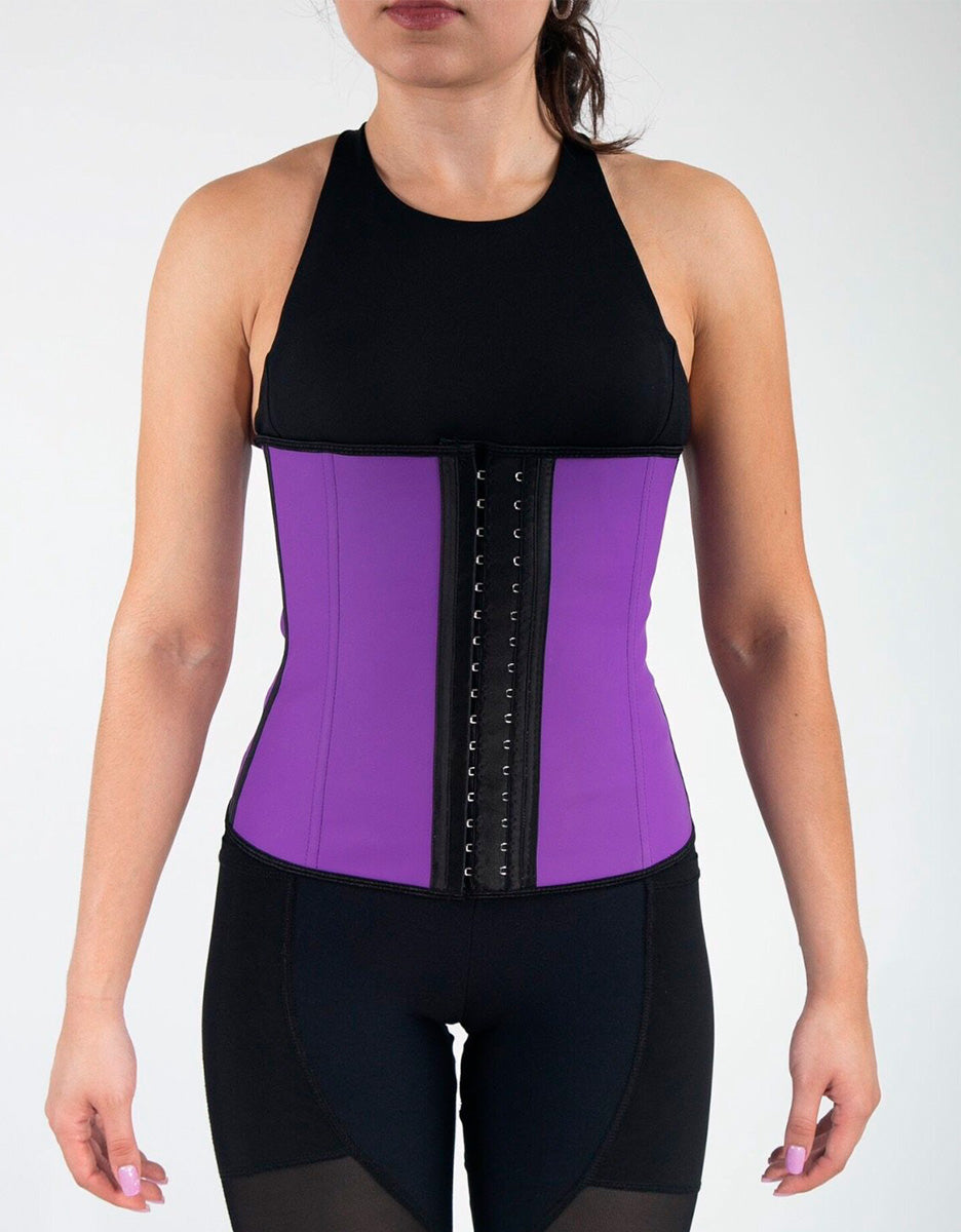 Sport Latex Waist Trainer - Purple