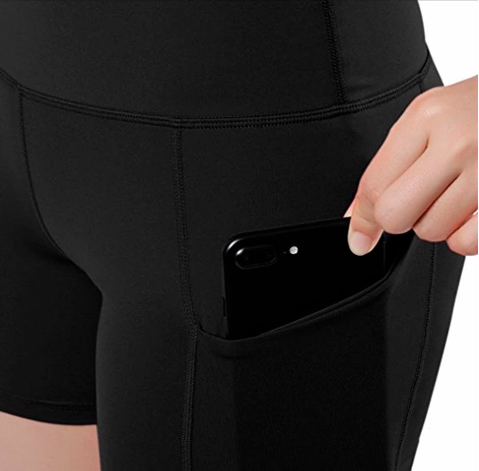 Full Tummy Control Shorts - Black Diamond