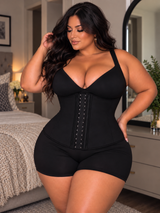 Plus Size All-Day Waist Trainer (Black)