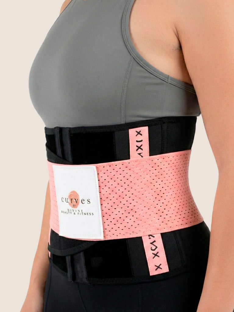 Weight Lifting Support Belt (Pink)