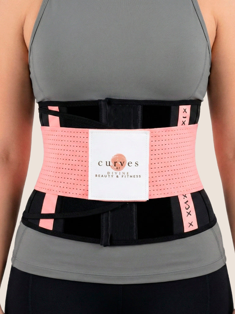 Weight Lifting Support Belt (Pink)