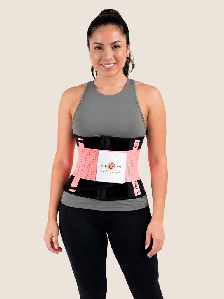 Weight Lifting Support Belt (Pink)