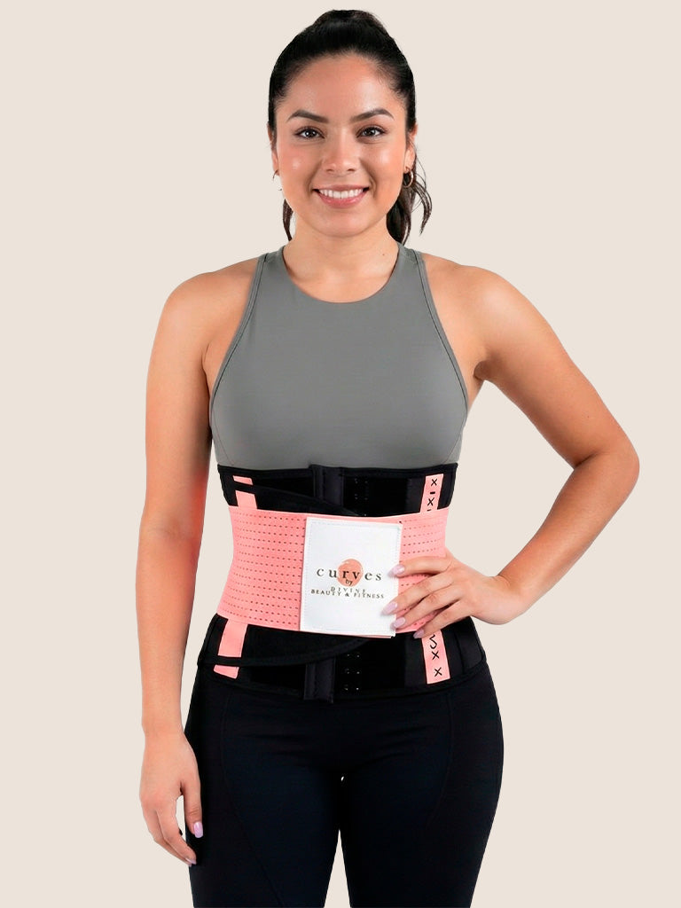 Weight Lifting Support Belt (Pink)