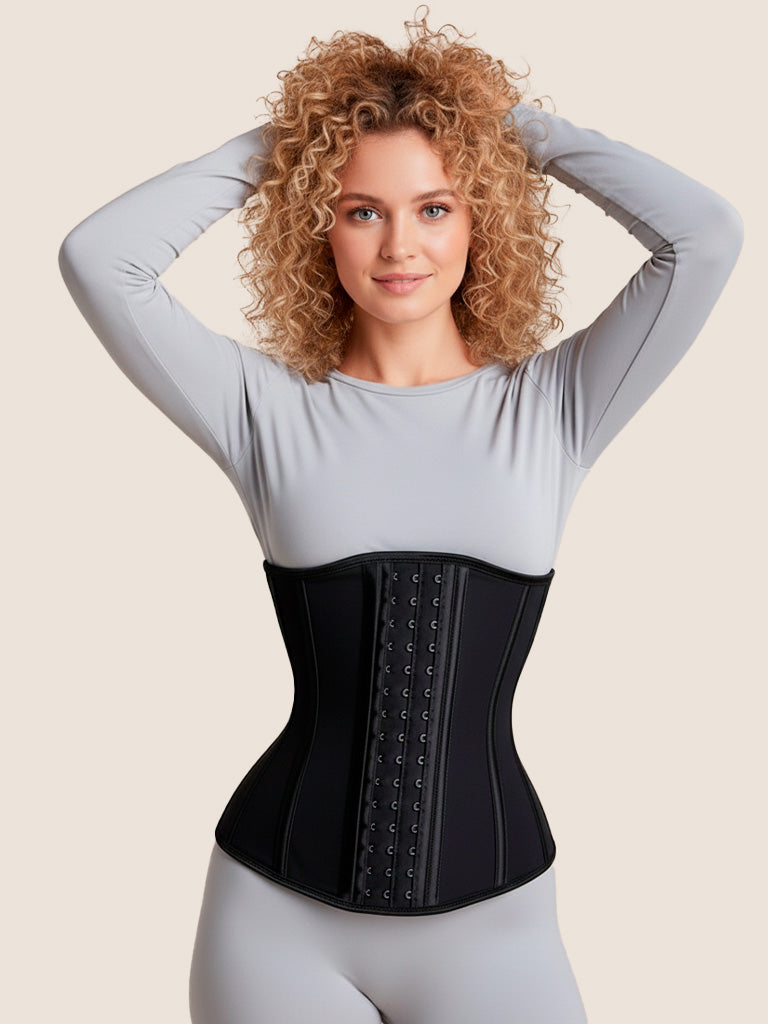 All-Day 14” Long Torso Waist Trainer (Black)