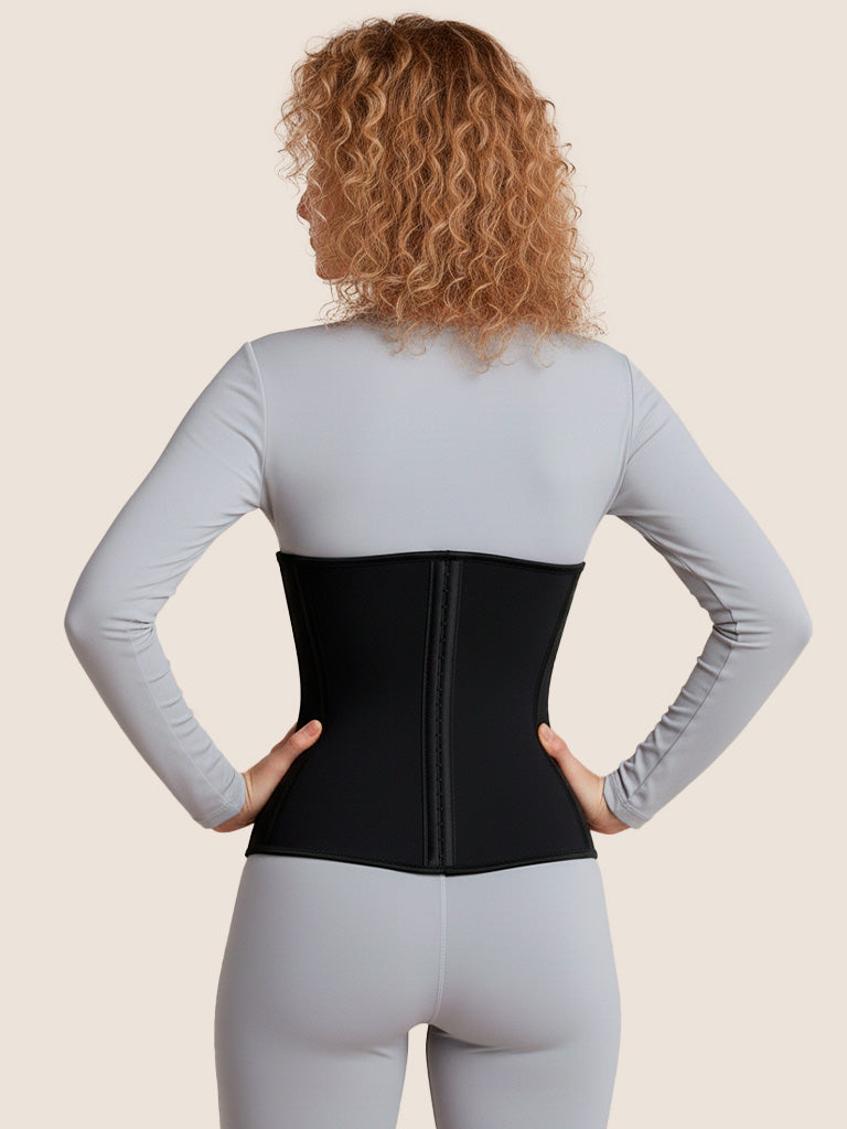 All-Day 14” Long Torso Waist Trainer (Black)