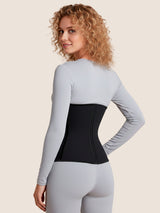 All-Day 14” Long Torso Waist Trainer (Black)