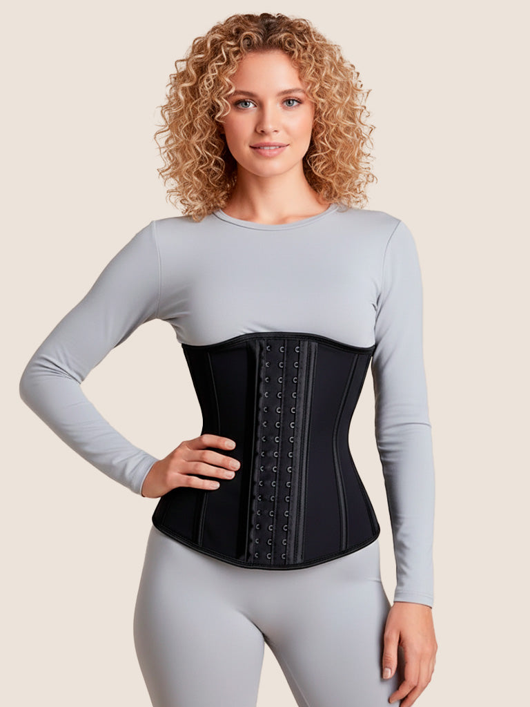 All-Day 14” Long Torso Waist Trainer (Black)
