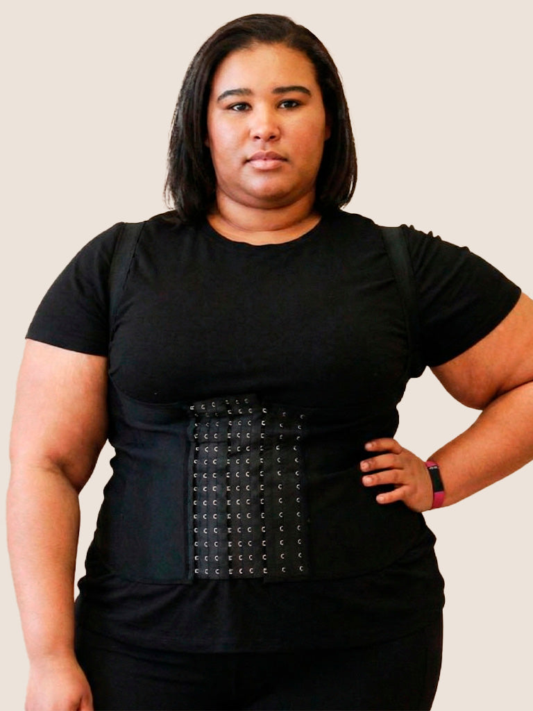 All-Day Waist Trainer Extenders (Black) (11”, 14”)