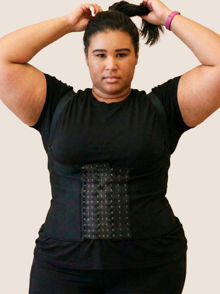 All-Day Waist Trainer Extenders (Black) (11”, 14”)