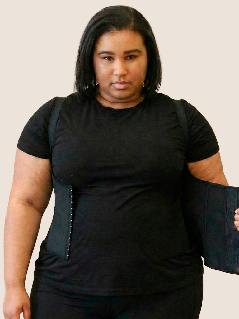 All-Day Waist Trainer Extenders (Black) (11”, 14”)