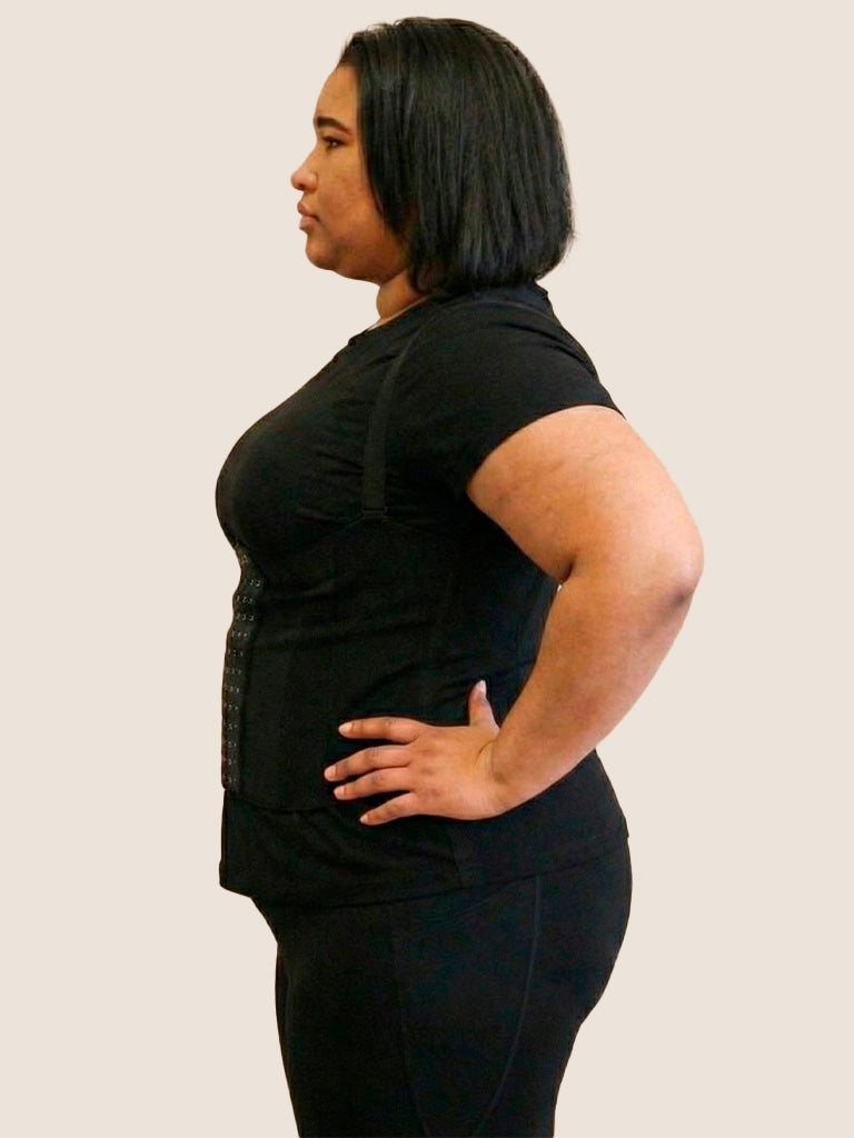 All-Day Waist Trainer Extenders (Black) (11”, 14”)