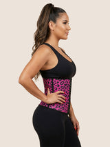 All-Day Waist Trainer (Pink Leopard)