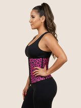 All-Day Waist Trainer (Pink Leopard)