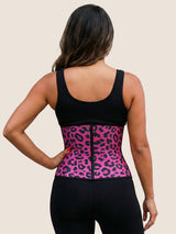 All-Day Waist Trainer (Pink Leopard)