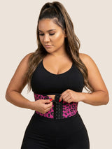 All-Day Waist Trainer (Pink Leopard)