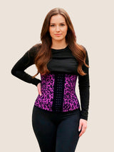All-Day Waist Trainer (Purple Leopard)