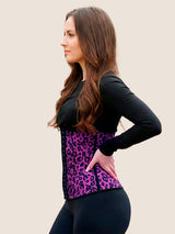 All-Day Waist Trainer (Purple Leopard)