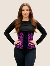 All-Day Waist Trainer (Purple Leopard)