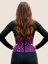 All-Day Waist Trainer (Purple Leopard)
