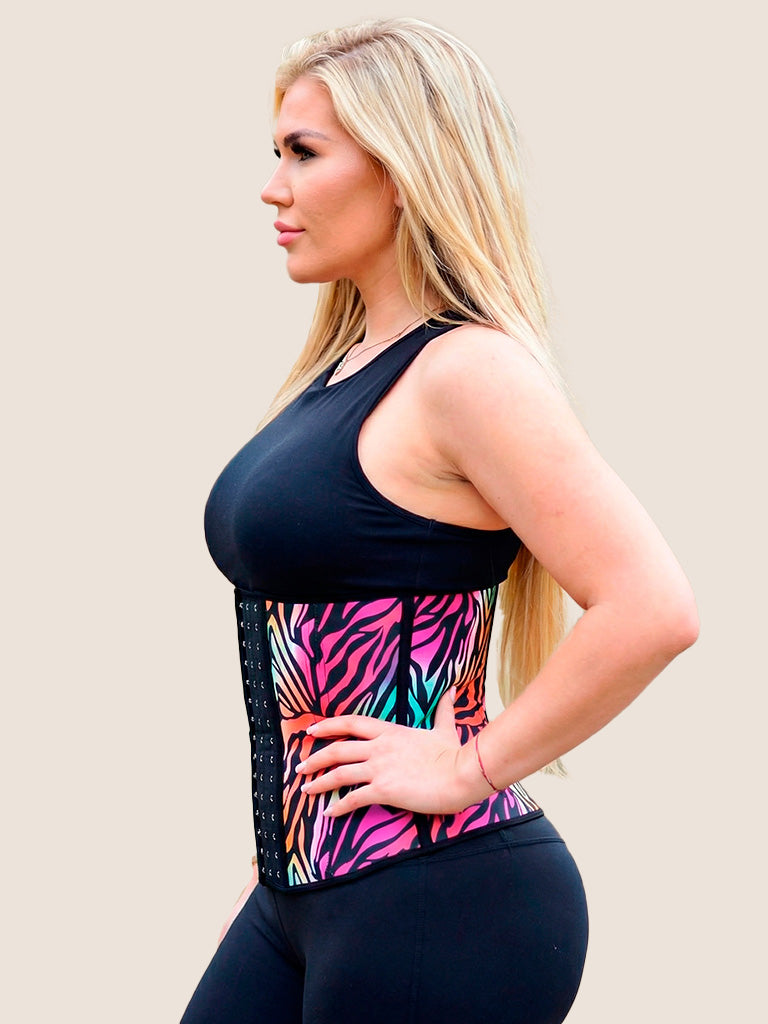 All-Day Waist Trainer (Rainbow Zebra)