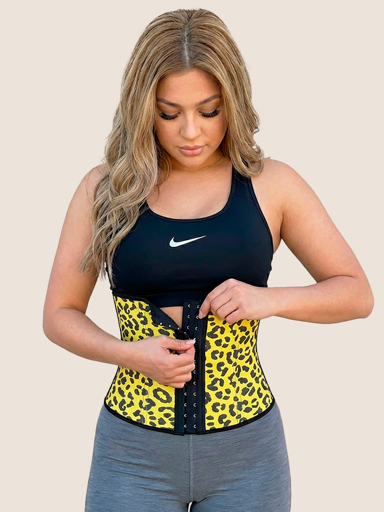 All-Day Waist Trainer (Yellow Leopard)