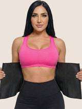 Sport Latex Waist Trainer (Blue)