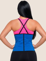 Sport Latex Waist Trainer (Blue)