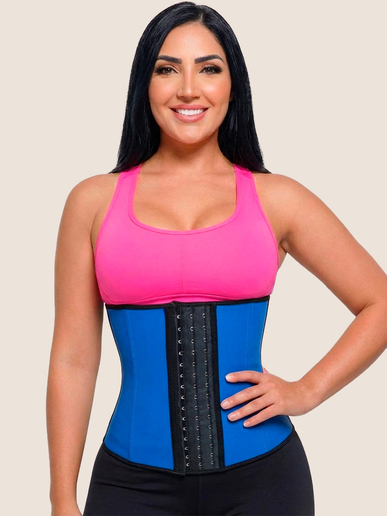 Sport Latex Waist Trainer (Blue)