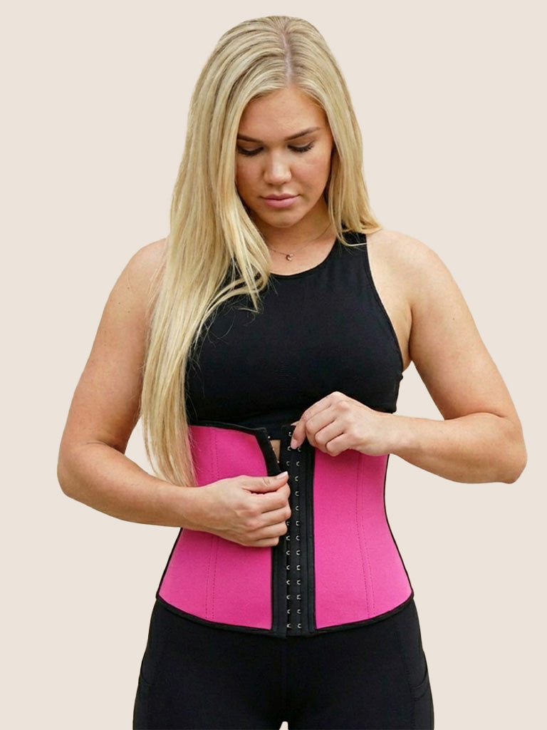 Sport Latex Waist Trainer (Pink)