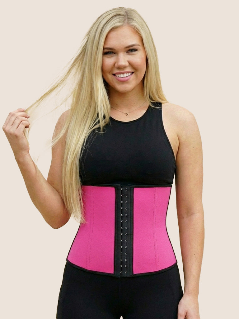 Sport Latex Waist Trainer (Pink)