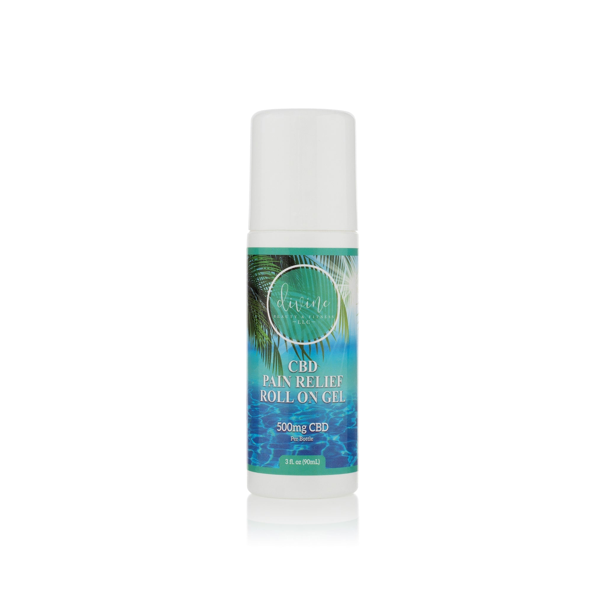 CBD Pain Reliever Roll - On Gel - Divine Beauty & Fitness