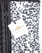 Luxe All - Day Waist Trainer White Leopard - Divine Beauty & Fitness
