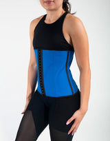 Luxe Sport Latex Waist Trainer Cobalt Blue - Divine Beauty & Fitness