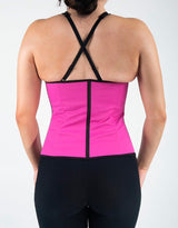 Luxe Sport Latex Waist Trainer Shocking Pink - Divine Beauty & Fitness