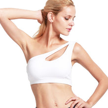 Load image into Gallery viewer, One Shoulder Sports Bra - Frozen
