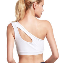 Load image into Gallery viewer, One Shoulder Sports Bra - Frozen
