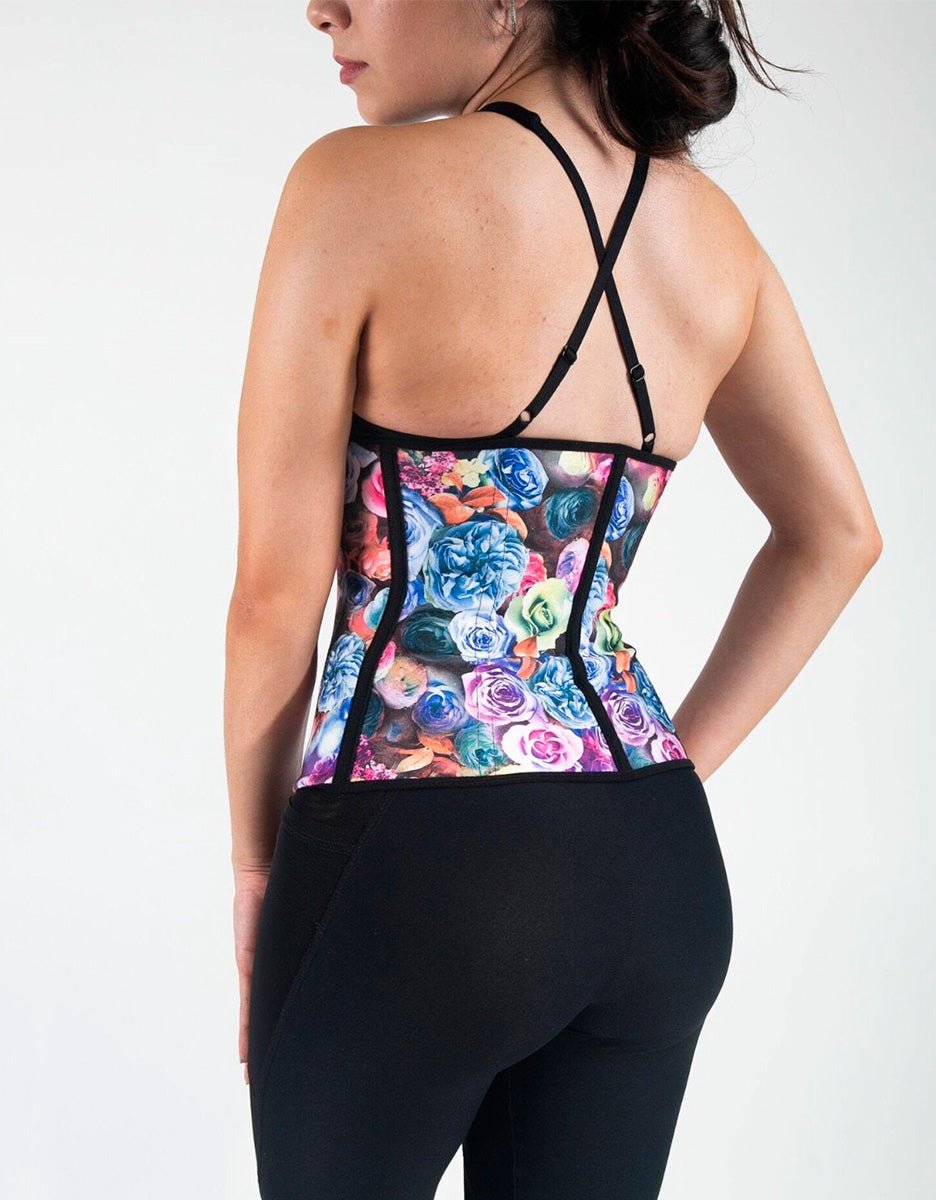 Luxe All - Day Waist Trainer Floral - Divine Beauty & Fitness
