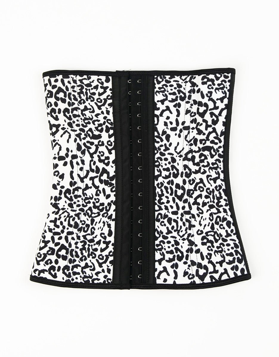 Luxe All - Day Waist Trainer White Leopard - Divine Beauty & Fitness