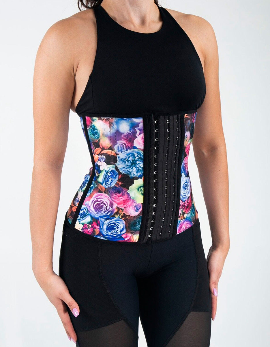 Traditional Waist Trainer - Floral